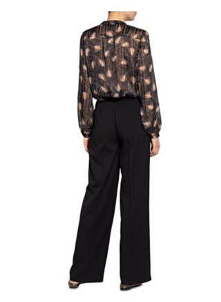 Summum Woman Blusenshirt Mit Glitzergarn schwarz