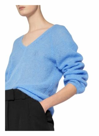Summum Woman Pullover Mit Alpaka blau
