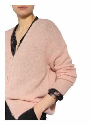 Summum Woman Strickjacke Aus Alpaka rosa