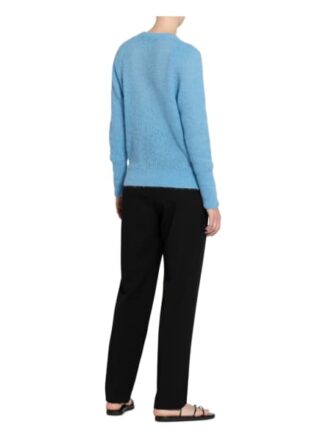 Summum Woman Strickjacke Mit Alpaka blau