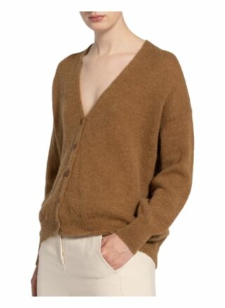Summum Woman Strickjacke Mit Alpaka braun