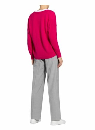 Summum Woman Strickjacke Mit Alpaka pink