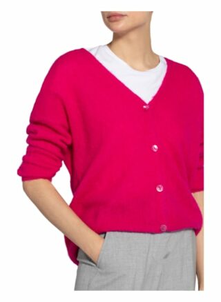Summum Woman Strickjacke Mit Alpaka pink
