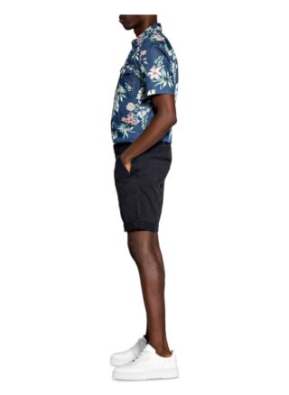 Superdry International Chino-Shorts Herren, Blau