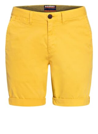 Superdry Chino-Shorts gelb