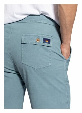Superdry Cord-Shorts Cali Beatch blau