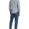 Superdry Hemd Regular Fit Mit Stehkragen grau