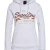 Superdry Hoodie Mit Paillettenbesatz grau