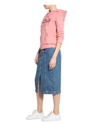 Superdry Hoodie Mit Paillettenbesatz rosa