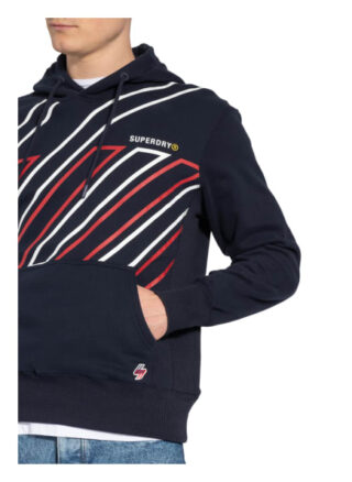 Superdry Hoodie Sportstyle Graphic blau