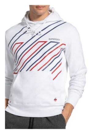 Superdry Hoodie Sportstyle Graphic weiss
