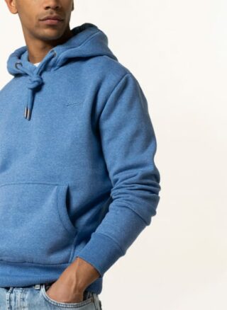 Superdry Hoodie blau