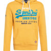 Superdry Hoodie Herren, Gelb