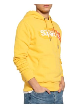Superdry Hoodie gelb