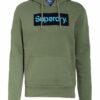 Superdry Hoodie Herren, Grün