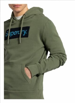 Superdry Hoodie gruen