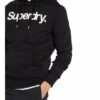 Superdry Hoodie schwarz