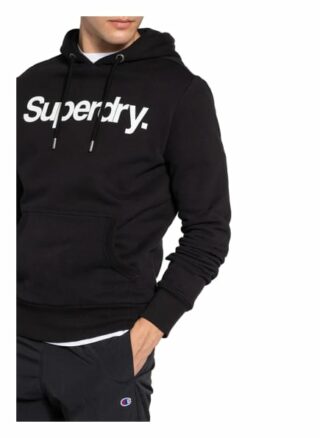 Superdry Hoodie schwarz