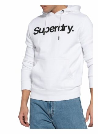 Superdry Hoodie weiss