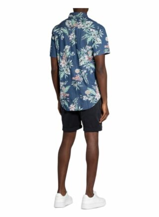 Superdry Kurzarm-Hemd Herren, Blau