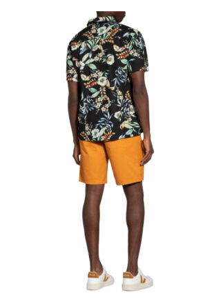 Superdry Kurzarm-Hemd Regular Fit schwarz