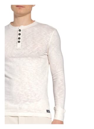Superdry Longsleeve Herren, Weiß