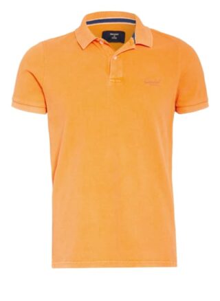 Superdry Piqué-Poloshirt orange