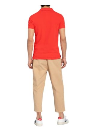 Superdry Piqué-Poloshirt rot