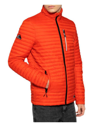 Superdry Steppjacke Herren, Orange