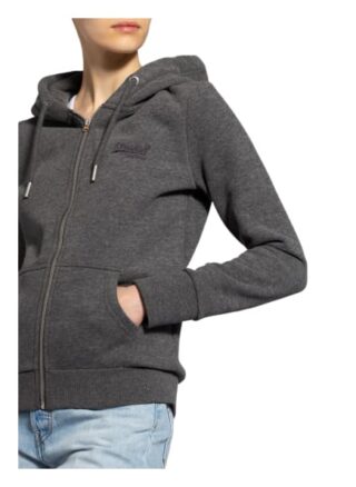 Superdry Sweatjacke Ol Classic grau