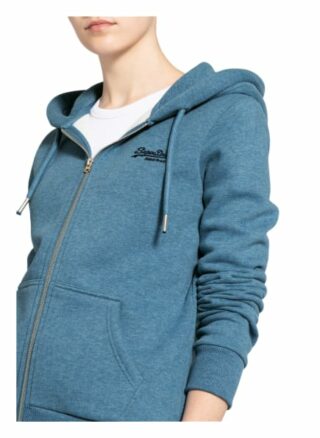 Superdry Sweatjacke blau