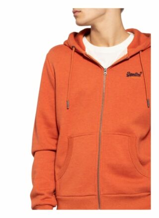 Superdry Sweatjacke rot