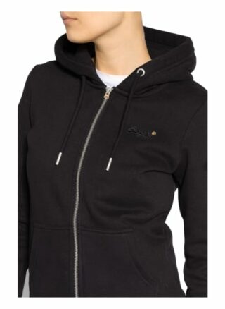 Superdry Sweatjacke schwarz