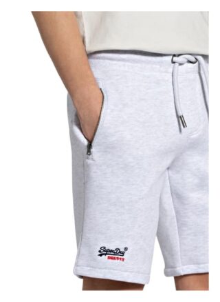 Superdry Sweatshorts weiss