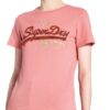 Superdry T-Shirt Mit Paillettenbesatz rosa