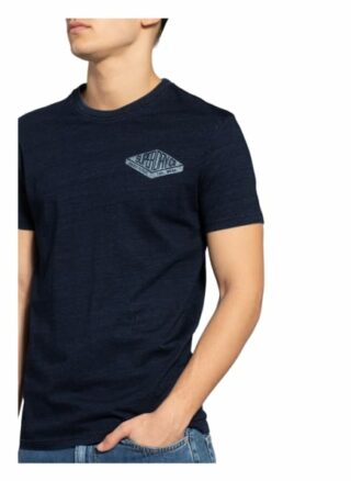 Superdry T-Shirt Herren, Blau