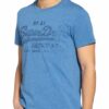Superdry T-Shirt Herren, Blau