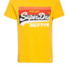Superdry T-Shirt Herren, Gelb