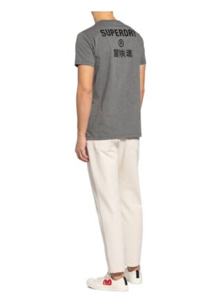 Superdry T-Shirt Herren, Grau