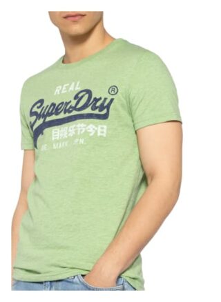 Superdry T-Shirt gruen