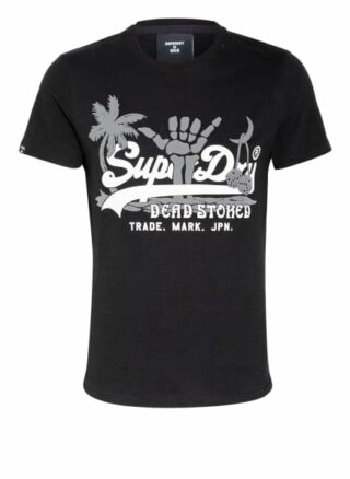Superdry T-Shirt schwarz