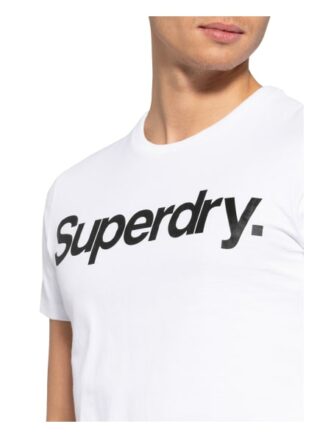 Superdry T-Shirt Herren, Weiß