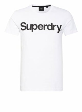 Superdry T-Shirt Herren, Weiß