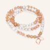 Tamara Comolli Armband India Camel Medium Aus 18 Karat Roségold Und Mondsteinen rosegold