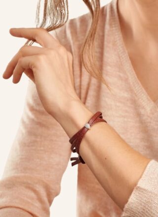 Tamara Comolli Charm Signature Drop Clasp Aus 18 Karat Roségold Mit Diamant Pavé rosegold