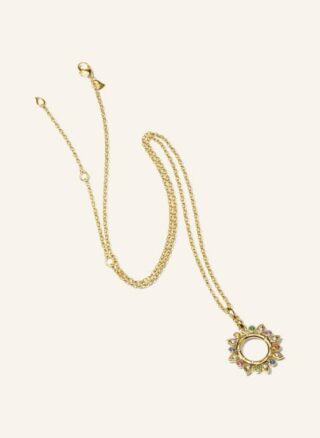 Tamara Comolli Halskette Gypsy Sun Aus 18 Karat Gelbgold Mit Edelsteinen gold