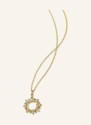 Tamara Comolli Halskette Gypsy Sun Aus 18 Karat Gelbgold Mit Edelsteinen gold