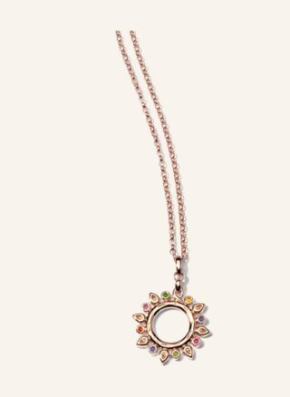 Tamara Comolli Halskette Gypsy Sun Aus 18 Karat Roségold Mit Edelsteinen rosegold