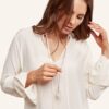 Tamara Comolli Halskette India Aus 18 Karat Roségold Und Perlmutt rosegold