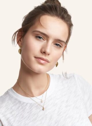 Tamara Comolli Halskette Mymikado Aus 18 Karat Gelbgold Mit Diamant Pavé gold